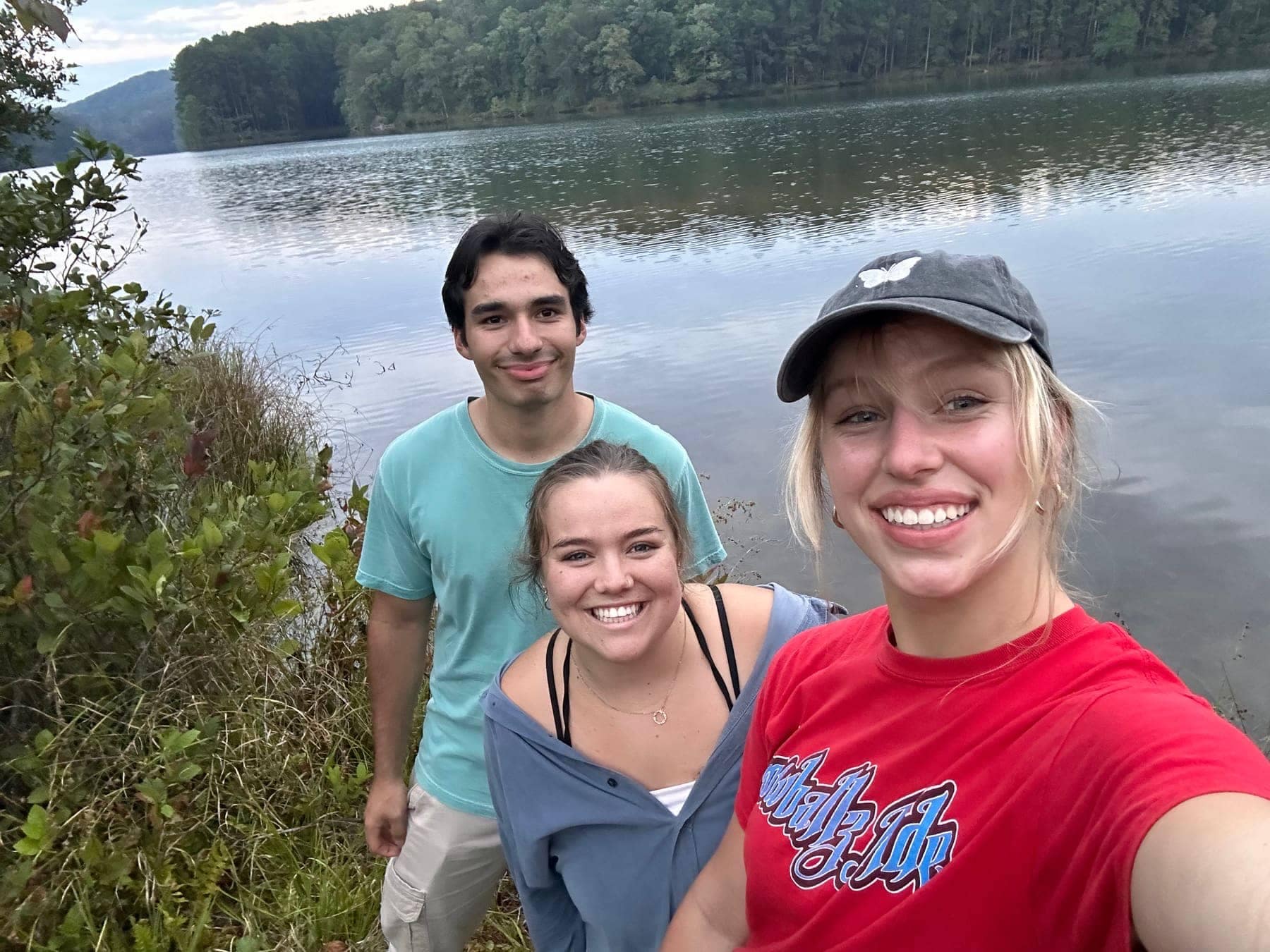 RUF at UGA students together at August Camping Trip