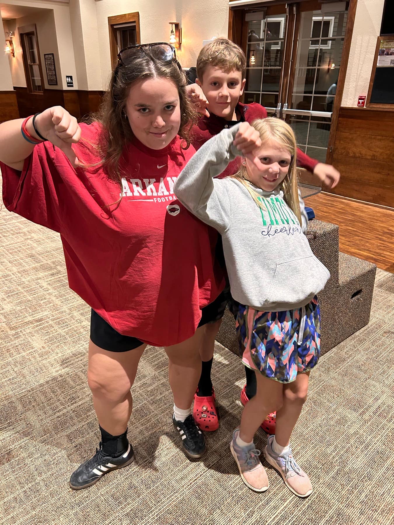 RUF students spending time together during Fall Conference