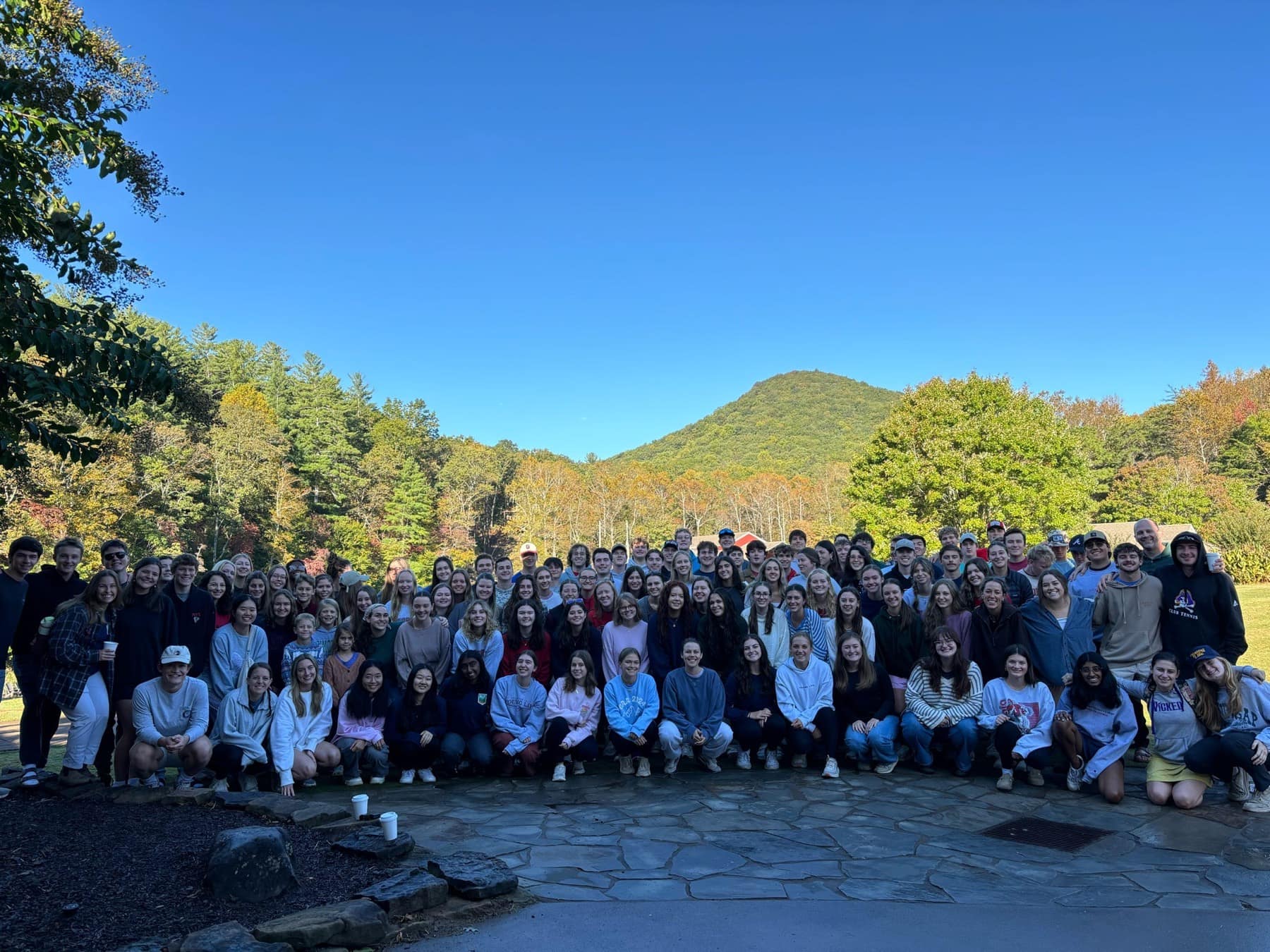 RUF students enjoying recreation at Fall Conference